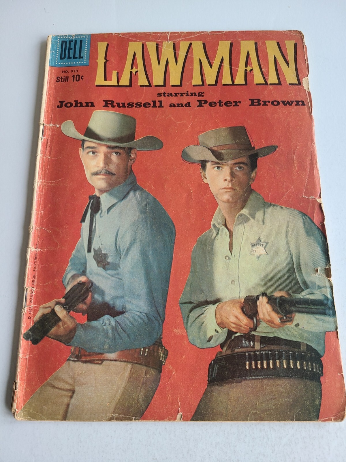Lawman #970 , Dell 1958 Comic Book, (1955/60), G-
