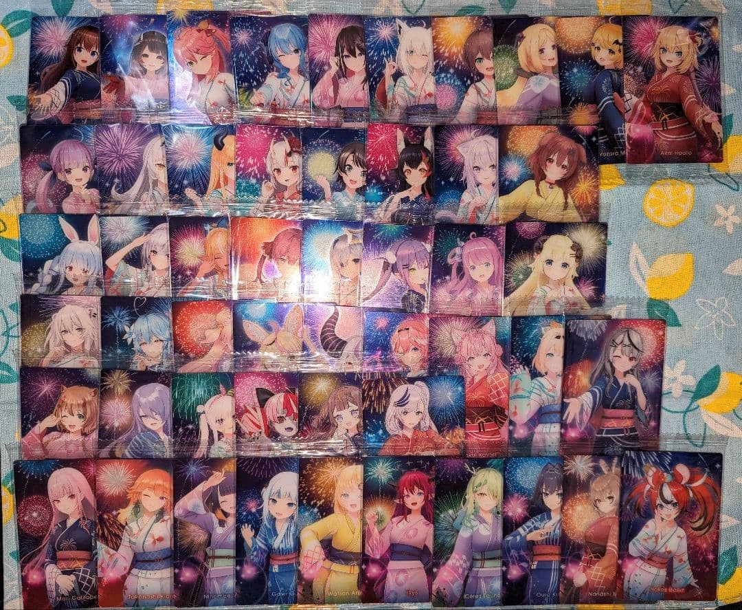 Hololive Wafer Card vol.3 Complete set All 51 types Hololive Japan ID EN BANDAI