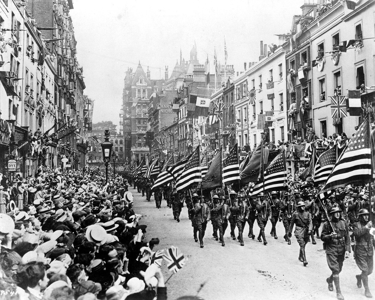 American Soldiers Troops World War I 8x10 WWI WW1 Photo 58