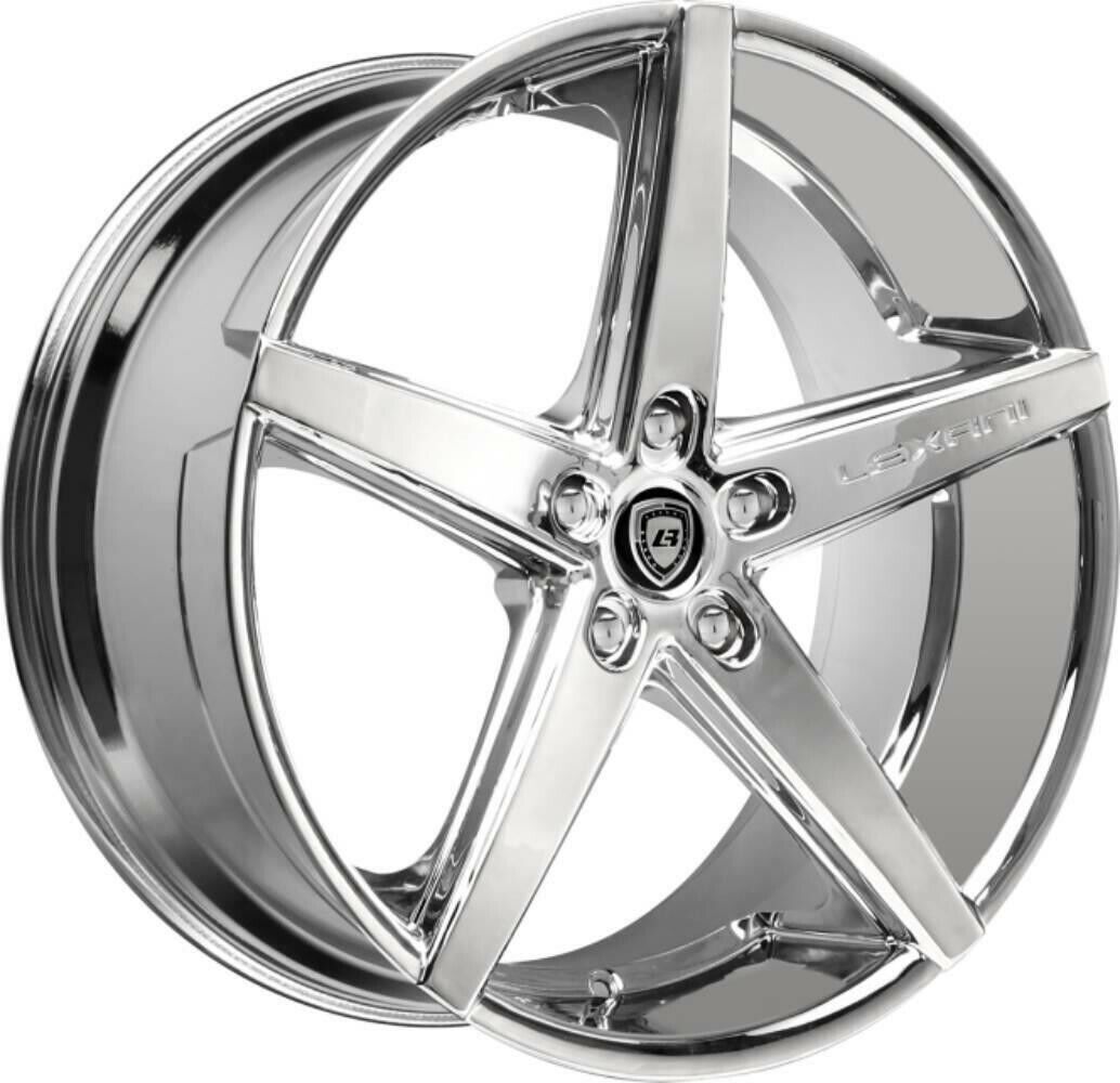 22 Inch 22x9 Lexani R-4 Chrome wheels rims BLANKS +15 ALL BOLT PATTERNS OFFSETS