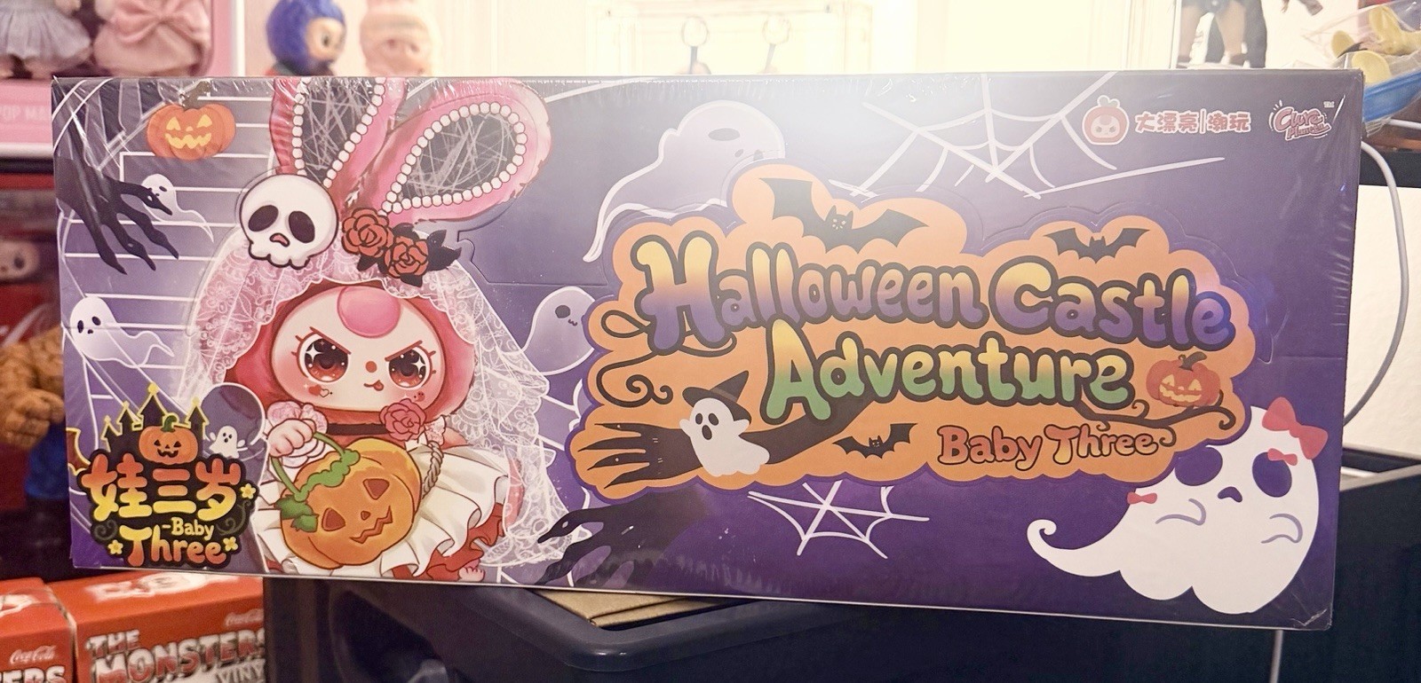 Baby Three Halloween Castle Adventure Full Set 8 Blind Boxes Sealed Case DPL4325