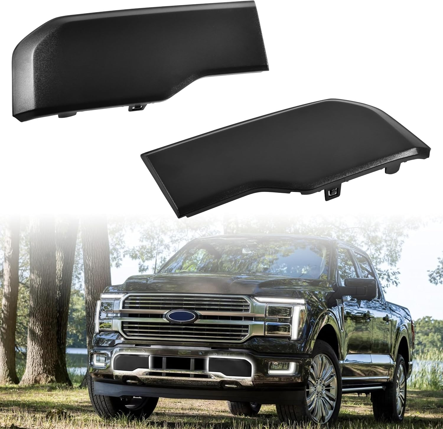 Front Bumper Guards Pads for 2018-2020 Ford F-150 Accessories