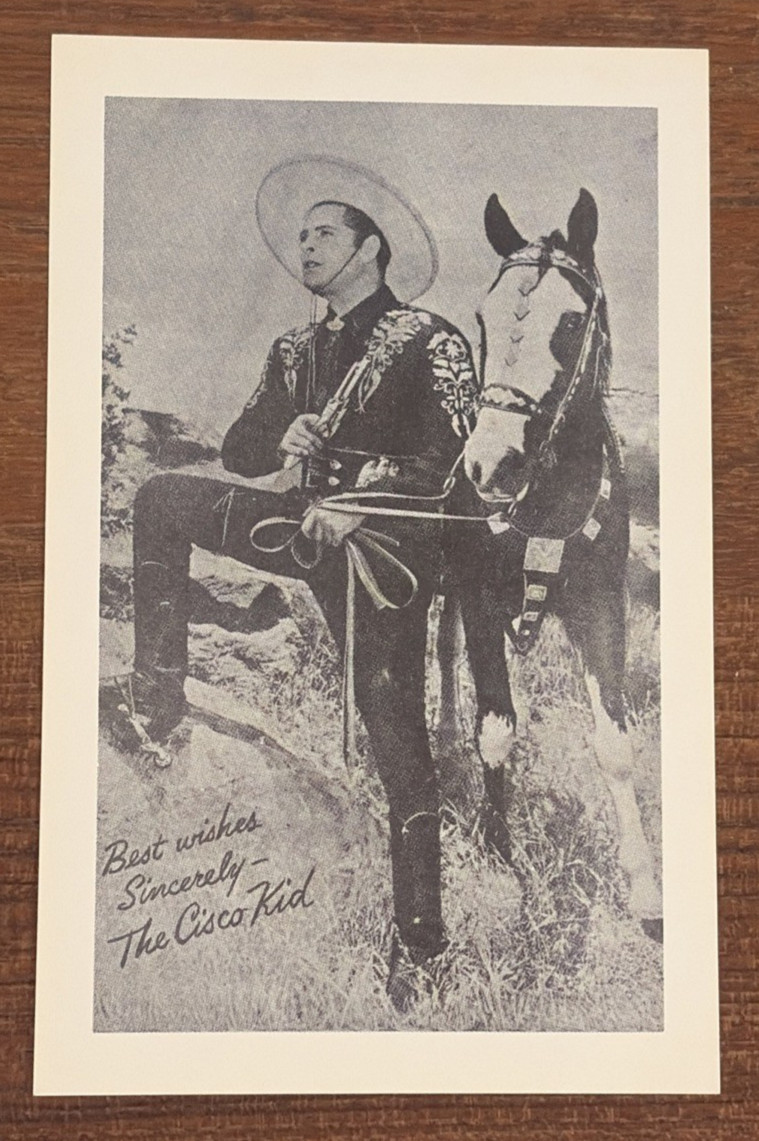 Lot of 36 - 1953 Cisco Kid Tip-Top Bread TV Premium Cards - New Old Stock Mint
