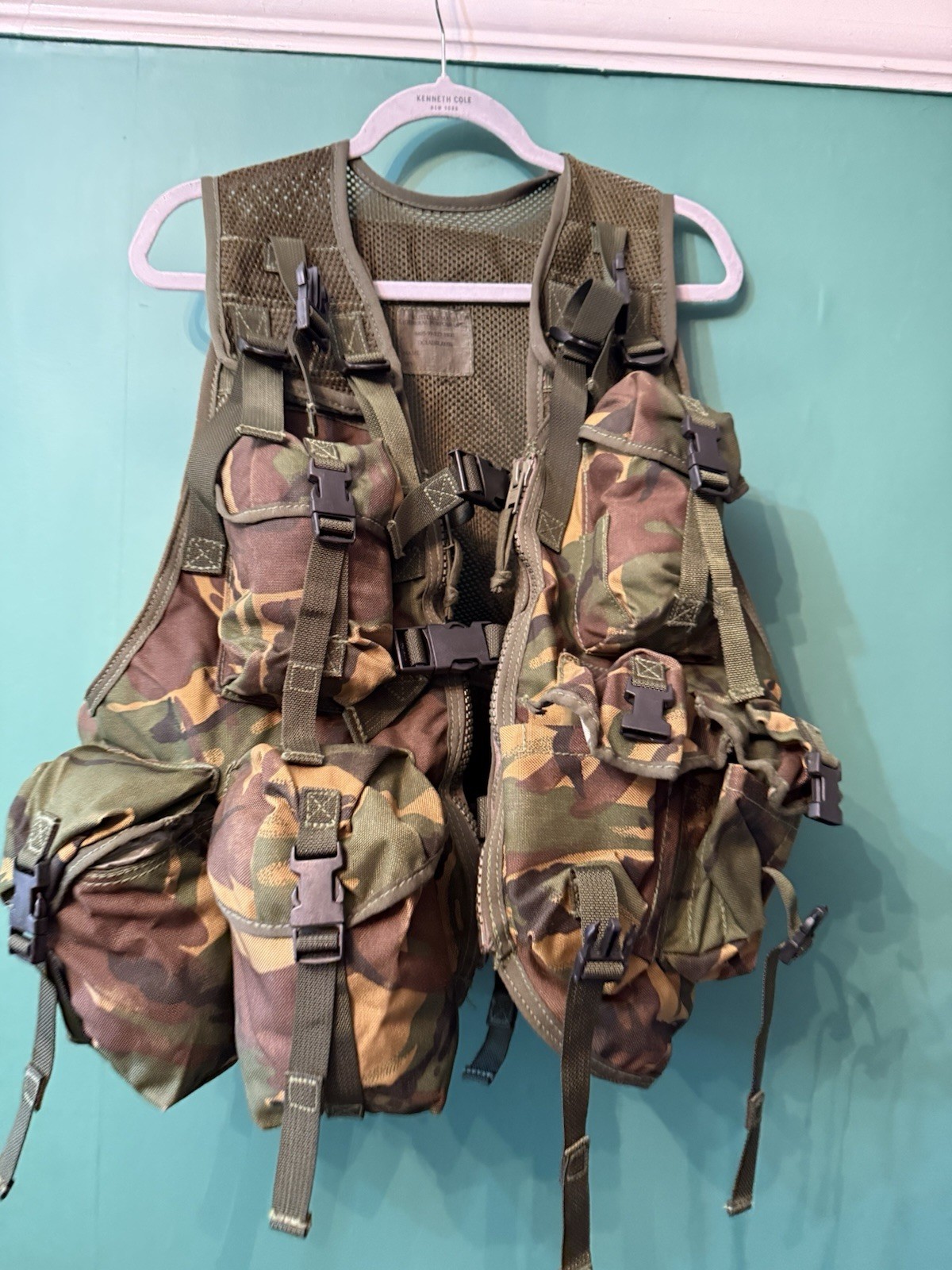 British Army Tactical Waistcoat Mans General Purpose Ops Load Bearing DPM Camo