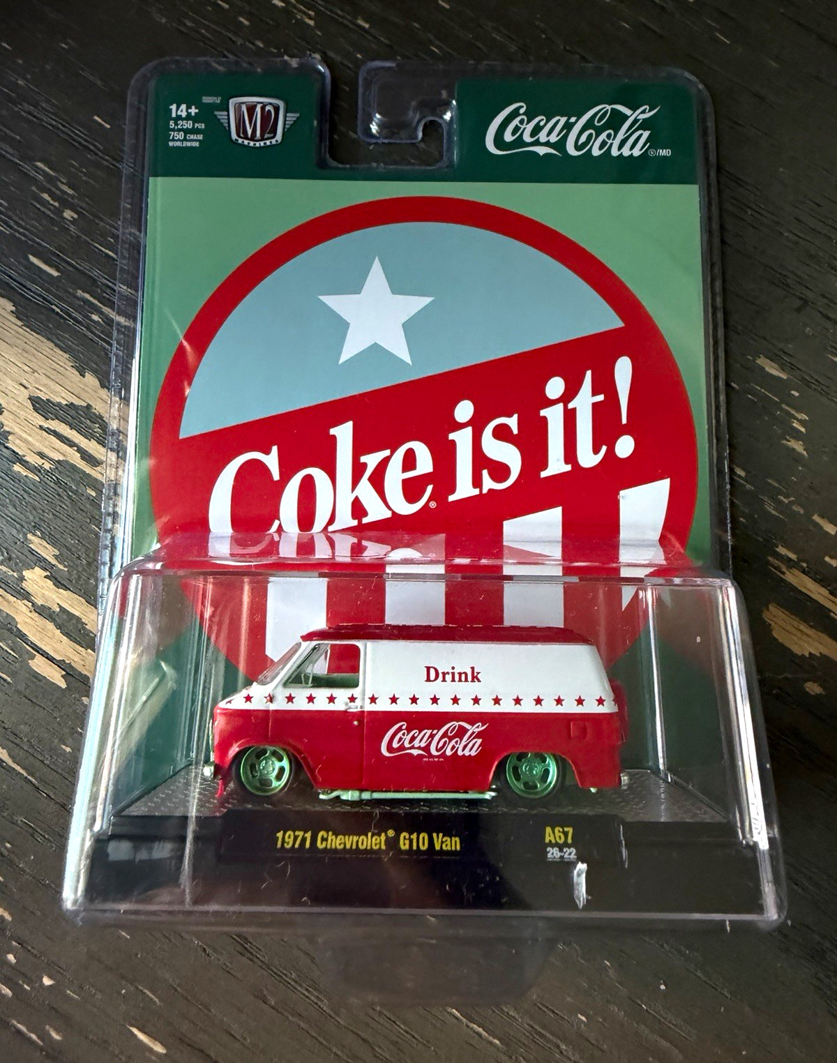Coca-Cola M2 1971 Chevrolet G10 Van *CHASE*