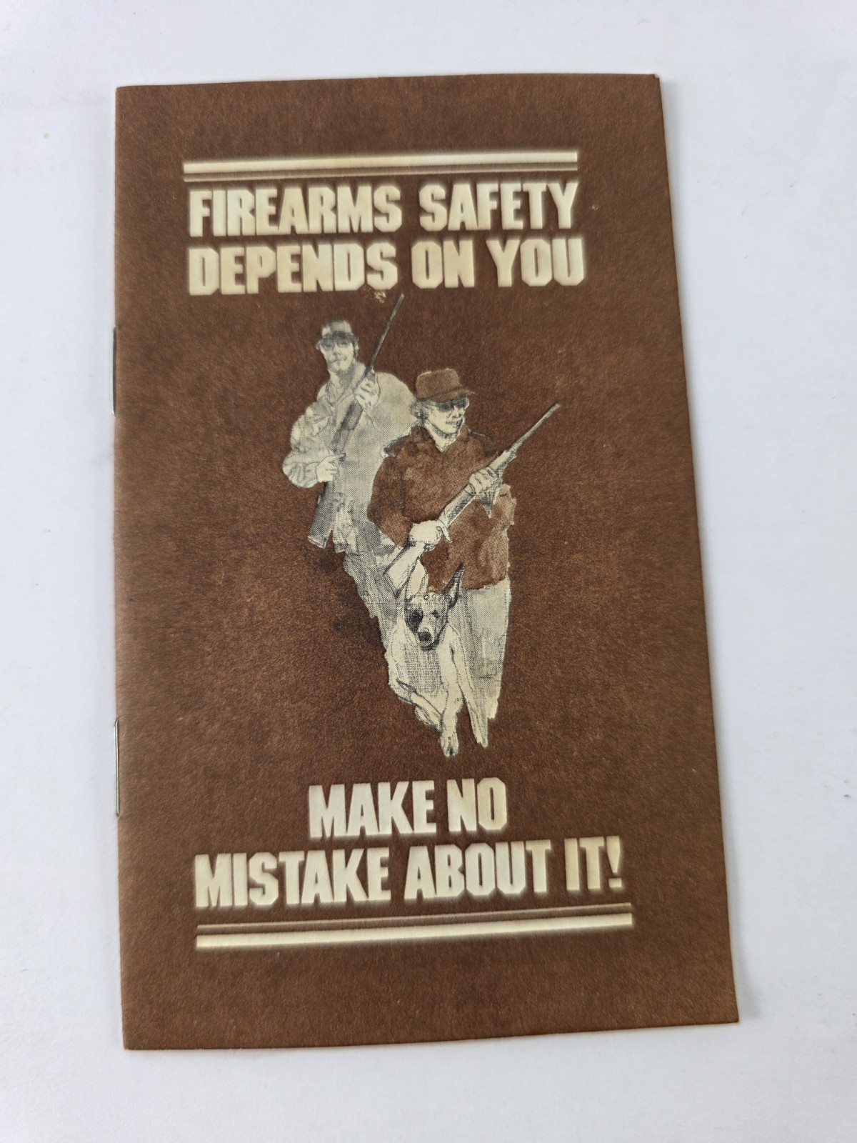 Vintage Booklet Firearms Safety