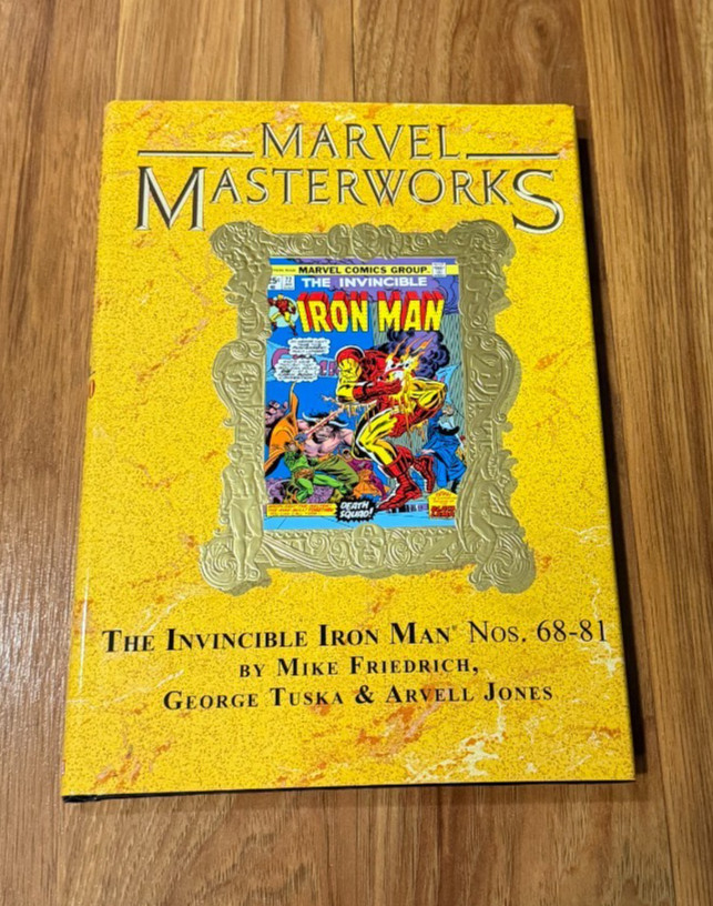 The Invincible Iron Man Marvel Masterworks Vol. 10 DM VARIANT 240 RARE OOP HC