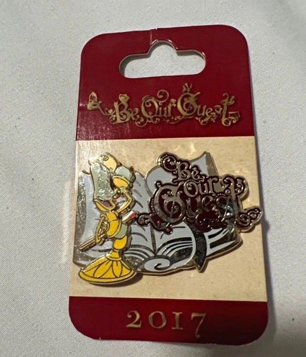 Disney Be Our Guest Cast Exclusive Single Pin 2017 Beauty & The Beast