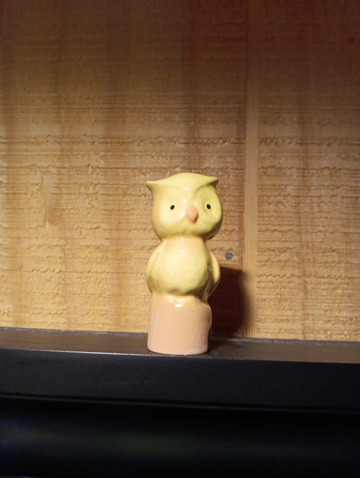 VINTAGE F.WRIGHT PIE BIRD ,rare Owl