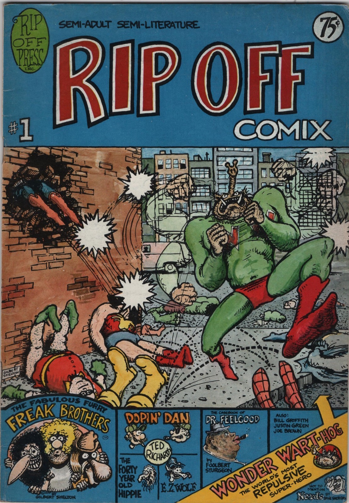 Rip Off Comix #1 Underground Comix Rip Off Press 1977