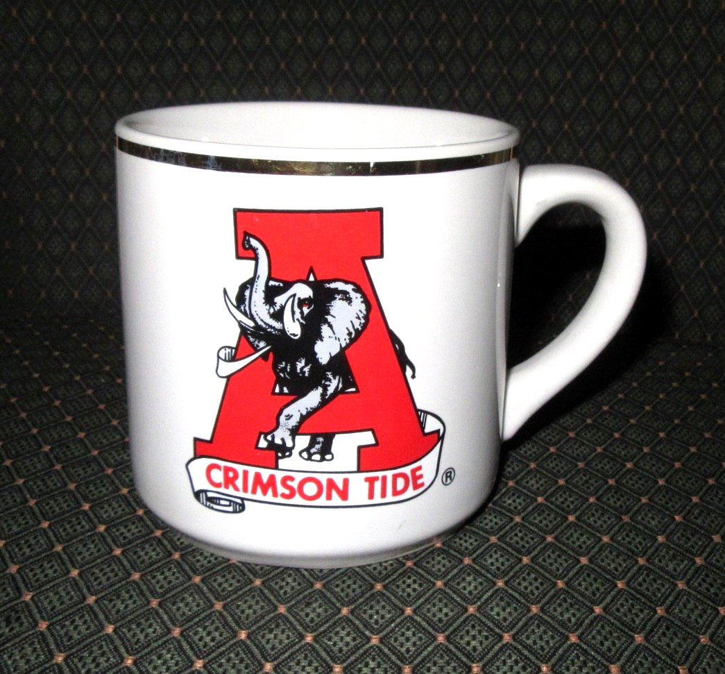 Alabama Crimson Tide 1992 National Champion Ceramic Coffee Mug w Big A Logo