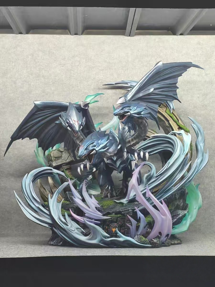 Duel Soul Studio Blue-Eyes Ultimate Dragon Model PU in stock  H46cm Painted New