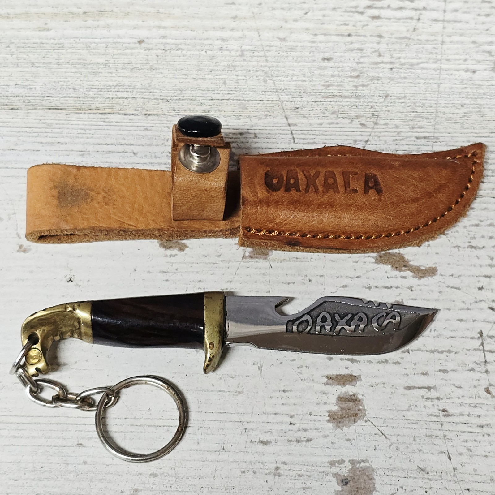 Small Vtg Snake Cobra OAXACA ETCHED 3\