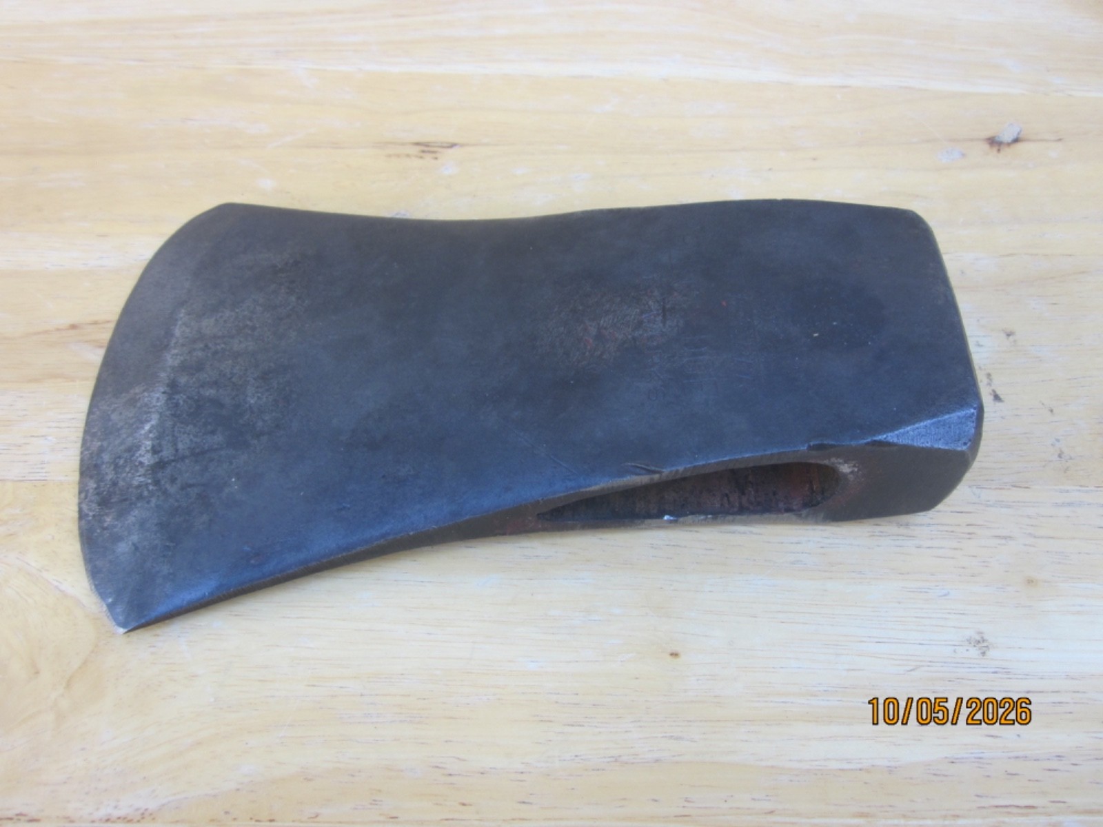 VTG TRUE TEMPER FLINT EDGE KELLY WORKS STAMPED 4 RARE RAFTING AXE HEAD-