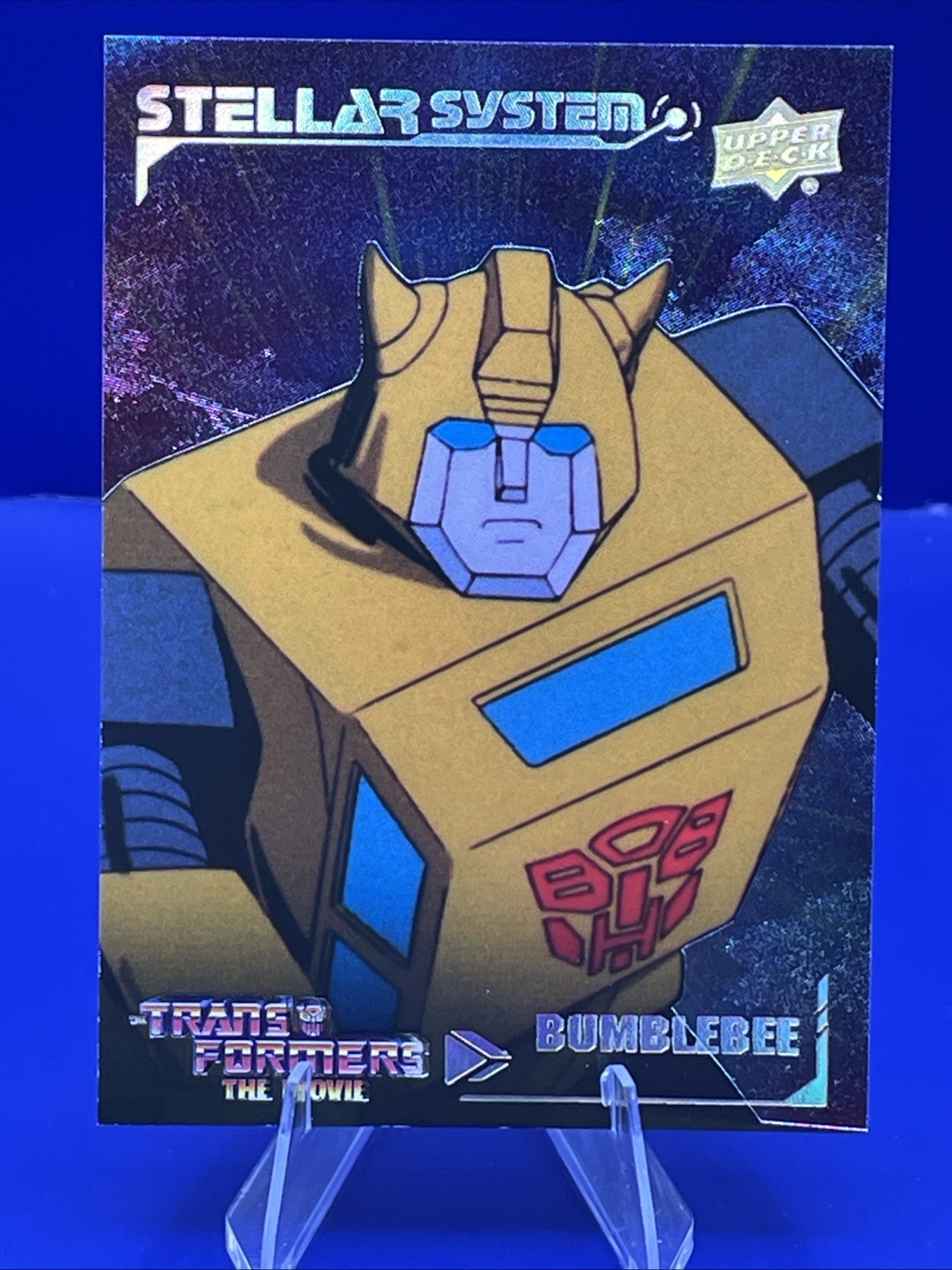 Bumblebee SS-2 Stellar System Transformers 40th Upper Deck Supernova /99