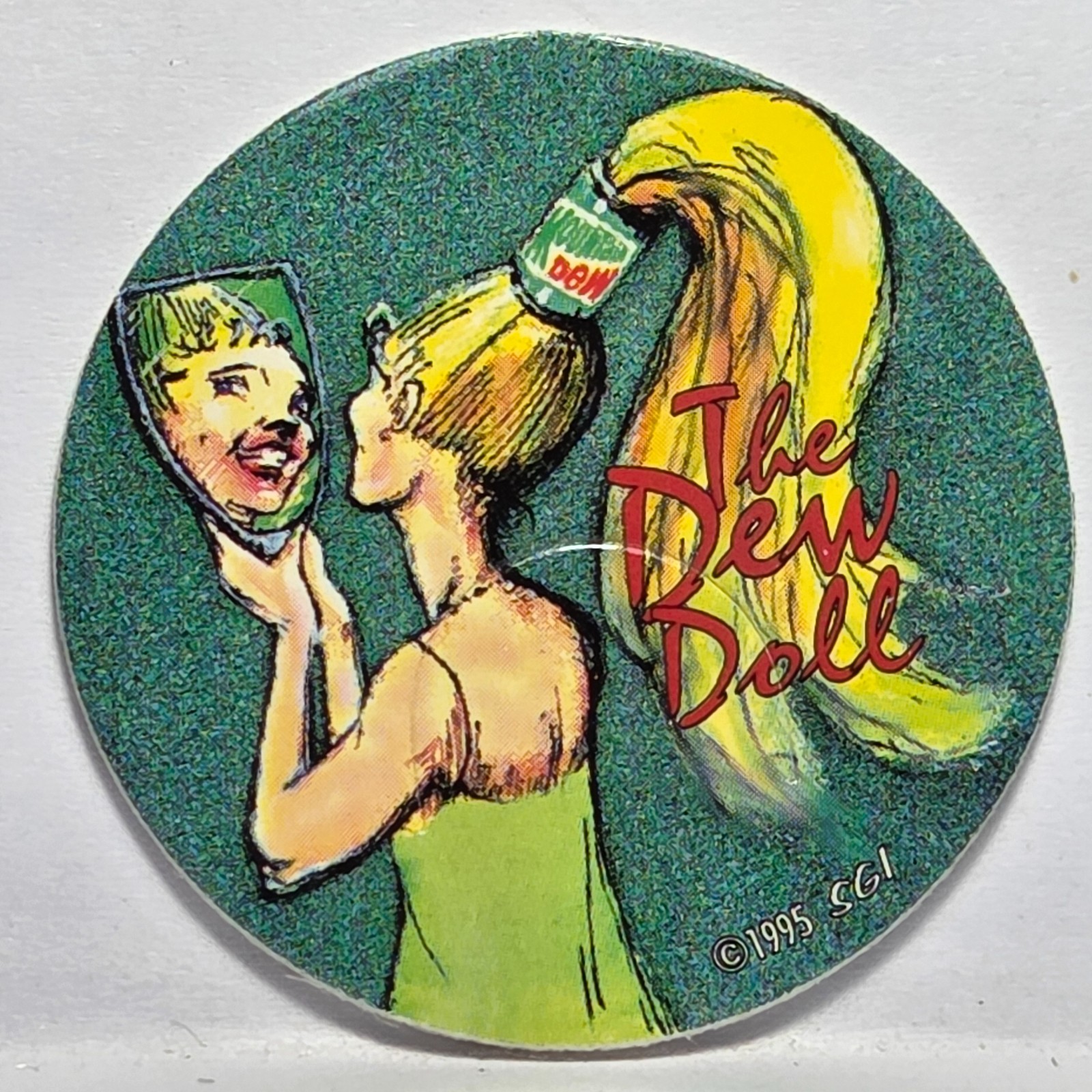 Vintage 1995 SGI Pepsi Pog * Big Slam Caps * #52