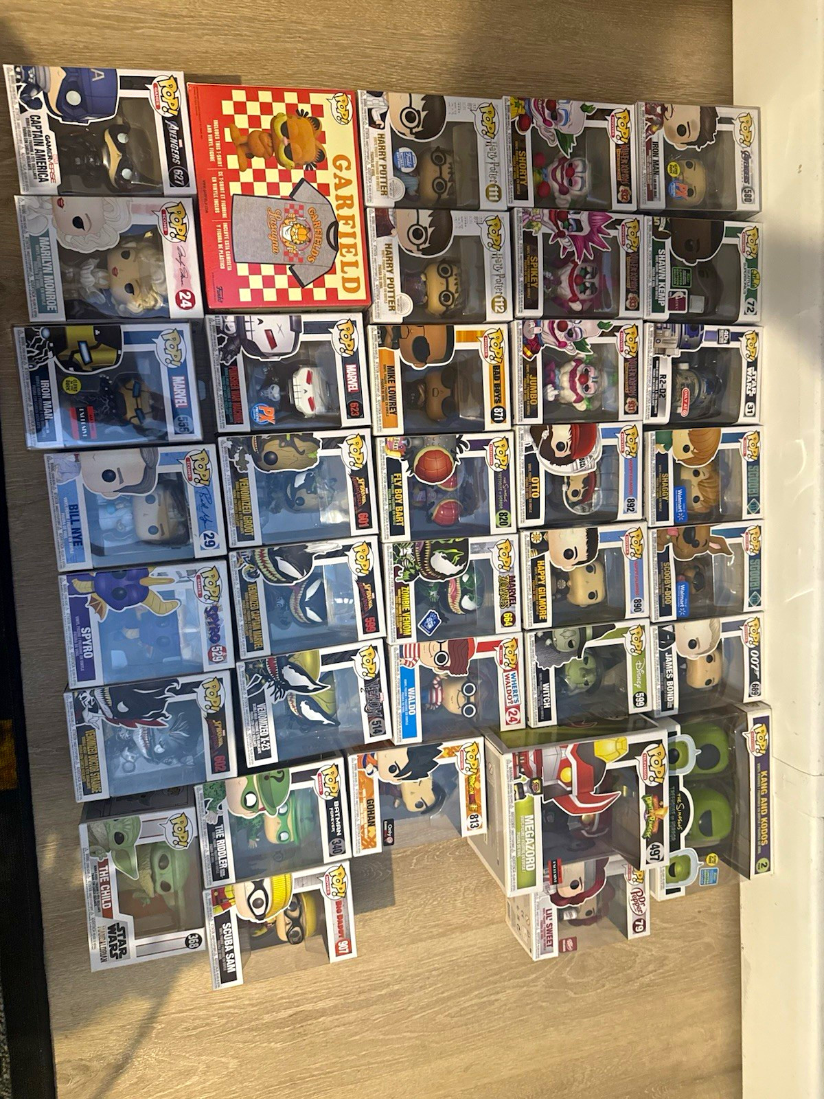 Funko Pop Vinyl Mixed Lot of 36 Boxed Original Unopened 