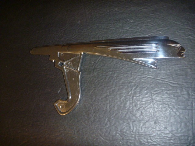 Rechromed 1939-1940 Pontiac Indian Chief Hood Latch Ornament