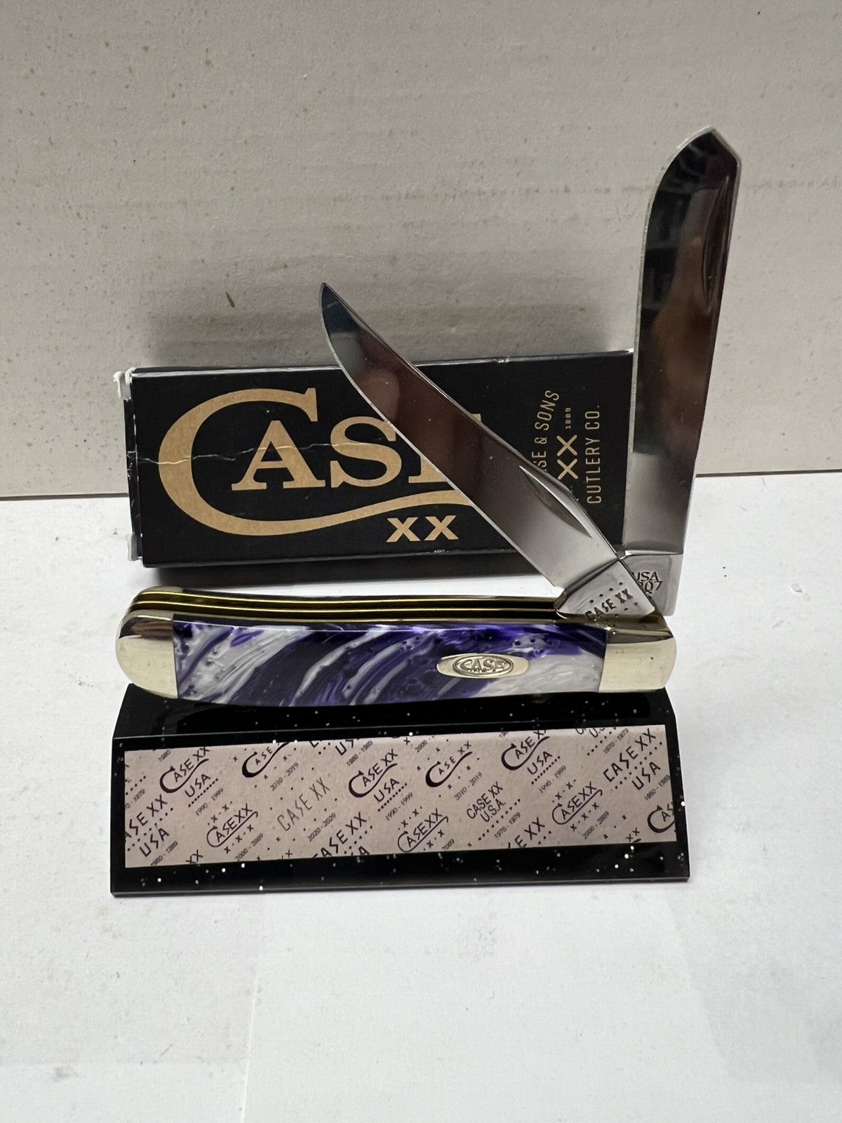 Case XX 9254PP Purple Passion Corelon Trapper