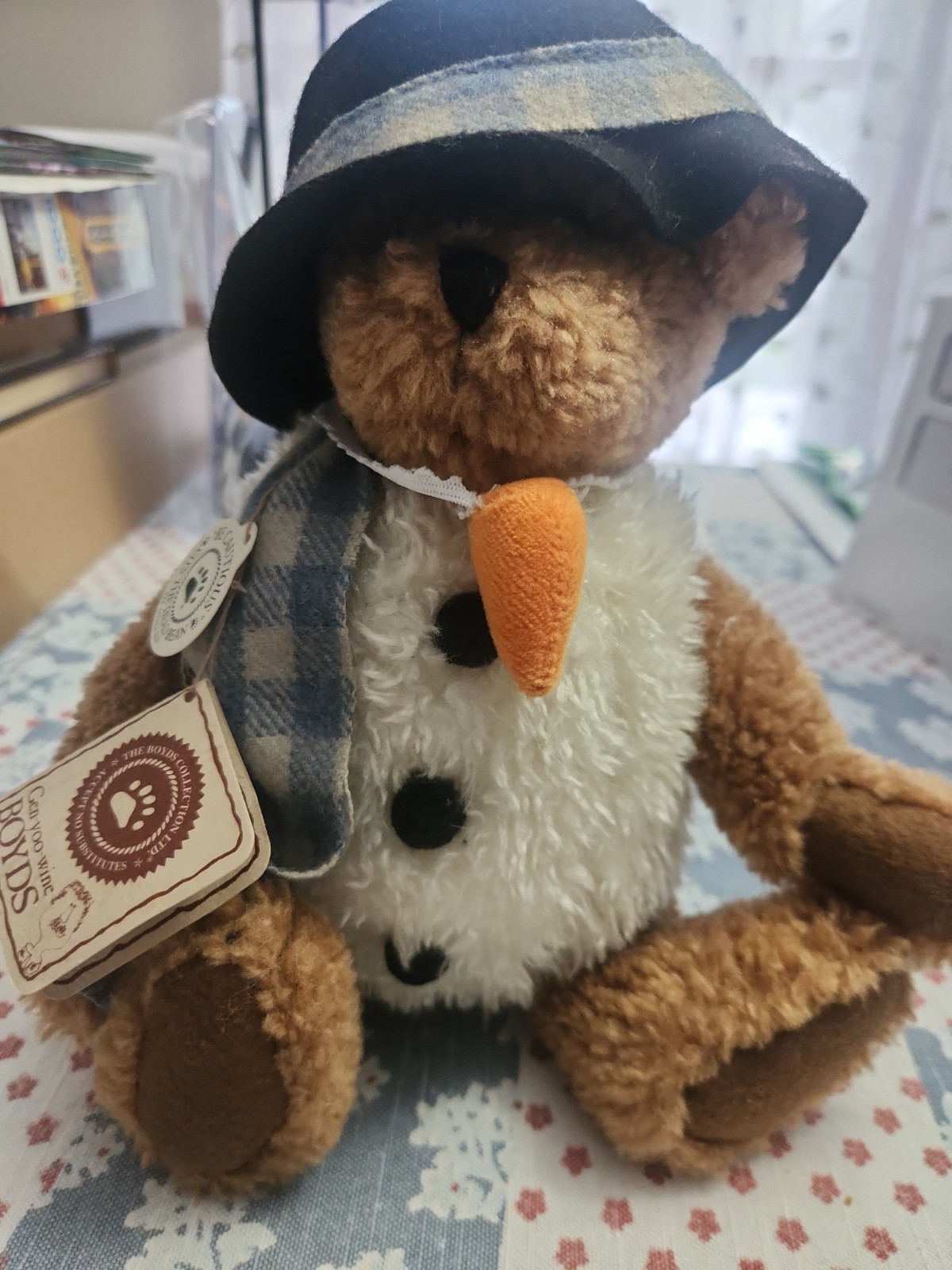 Boyds Bear Plush -  Flakey Bearifrost 10