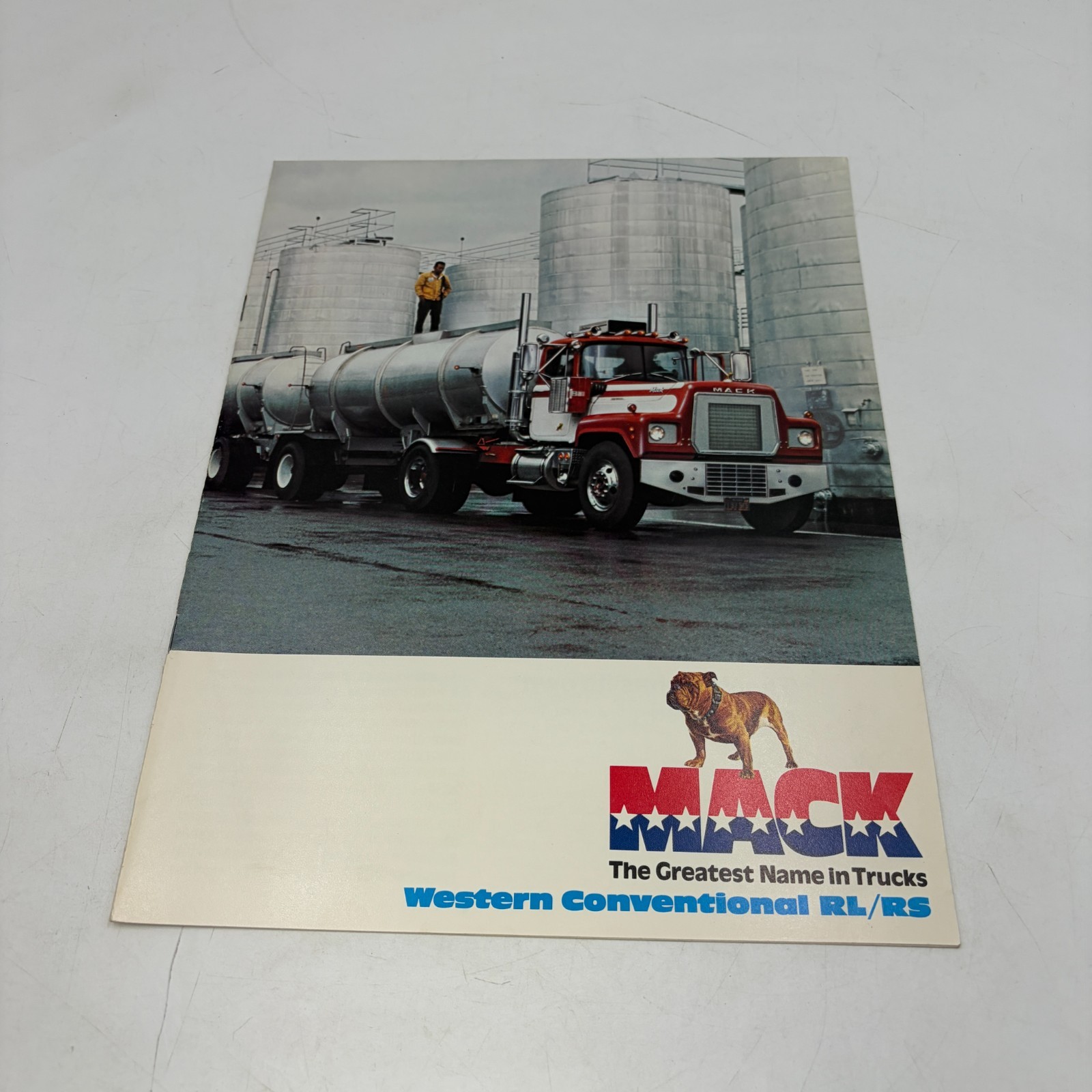 Vintage Mack Western Conventional RL RS Truck Sales Brochure Maxidyne V8