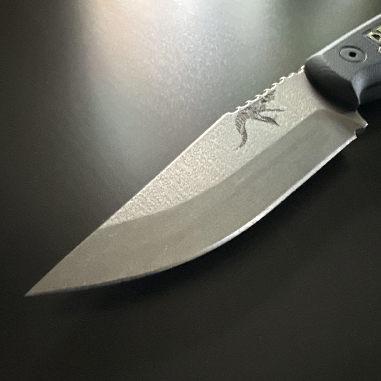 Half Face Blades x DEFCON Group Crow JR Limited Run 300.  Extra red hardware. 