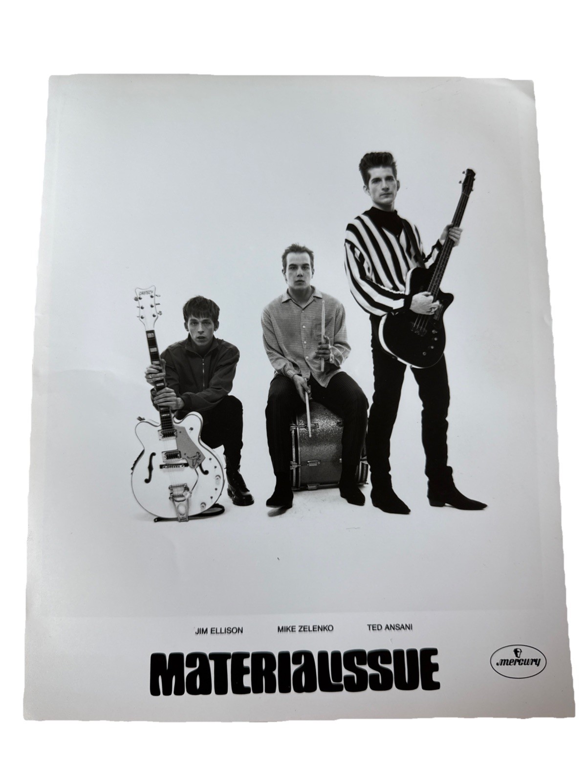 1992 Press Photo Material Issue, Music Group - 8 X 10