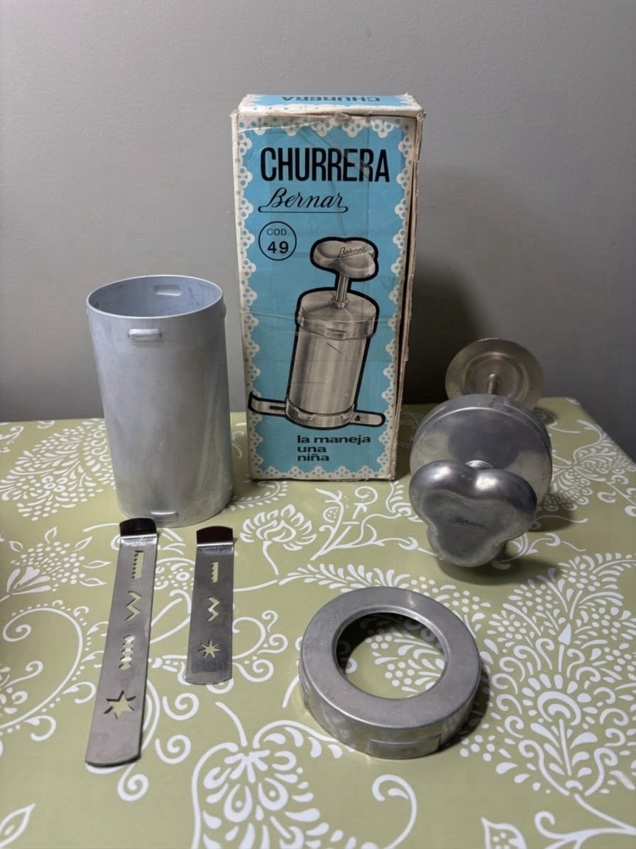 Vintage Bernar Churrera Make Churros at Home Press Made in Spain in Box