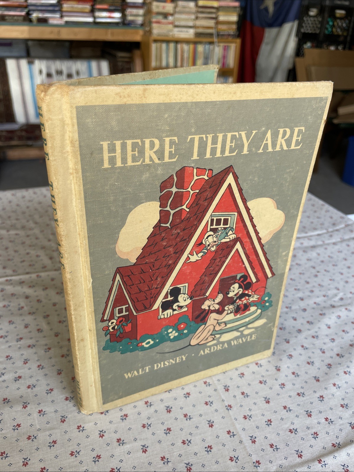 Here They Are by Ardra Wavle / Walt Disney Studio (1940 VTG HC DC Heath & Co.)