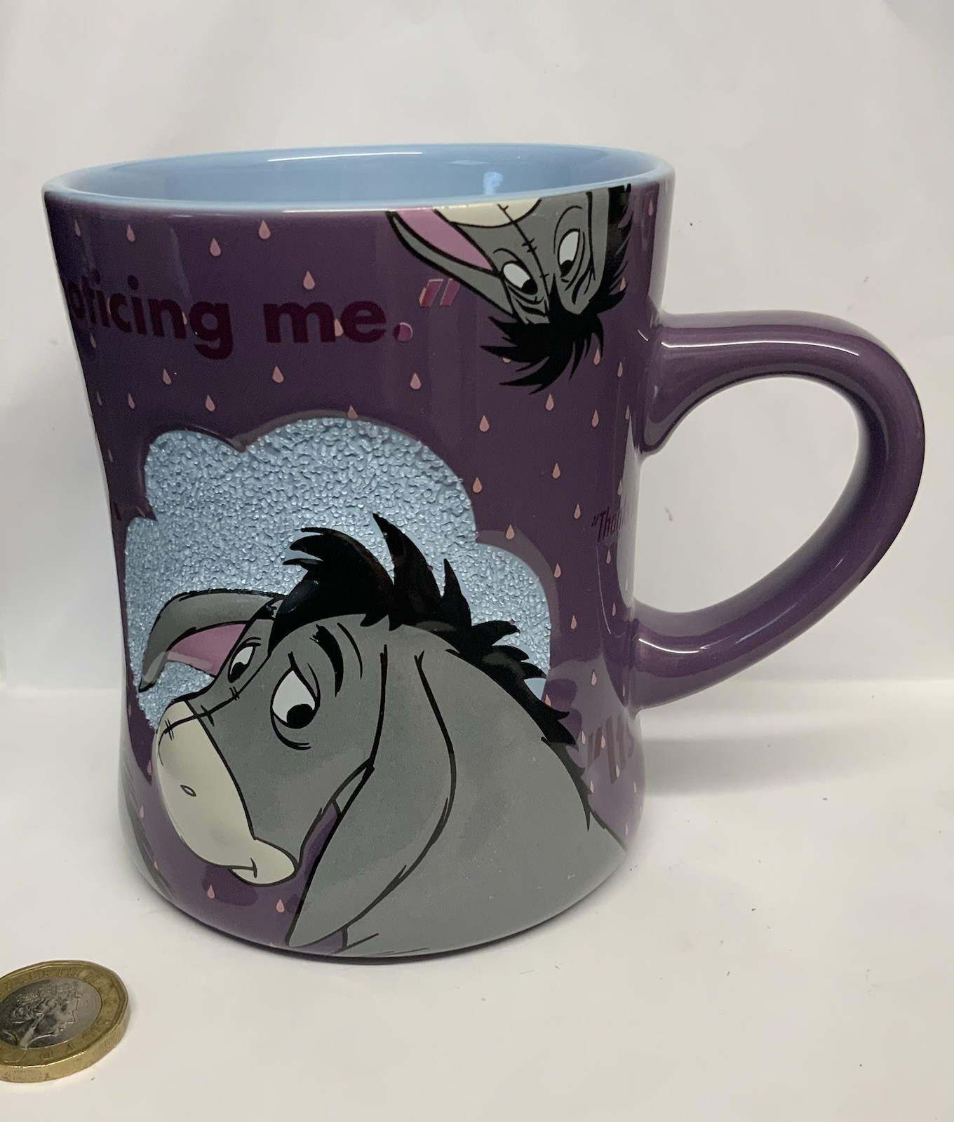 Disney Parks Large 16 Oz Eeyore 3D Mug