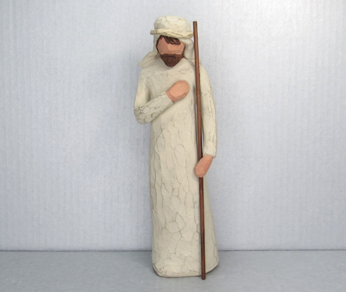 Vtg RARE Willow Tree Nativity JOSEPH 9\