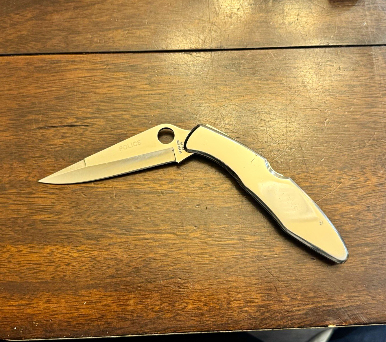 🔪Vintage Spyderco POLICE MODEL Seki Japan,NICE🔥