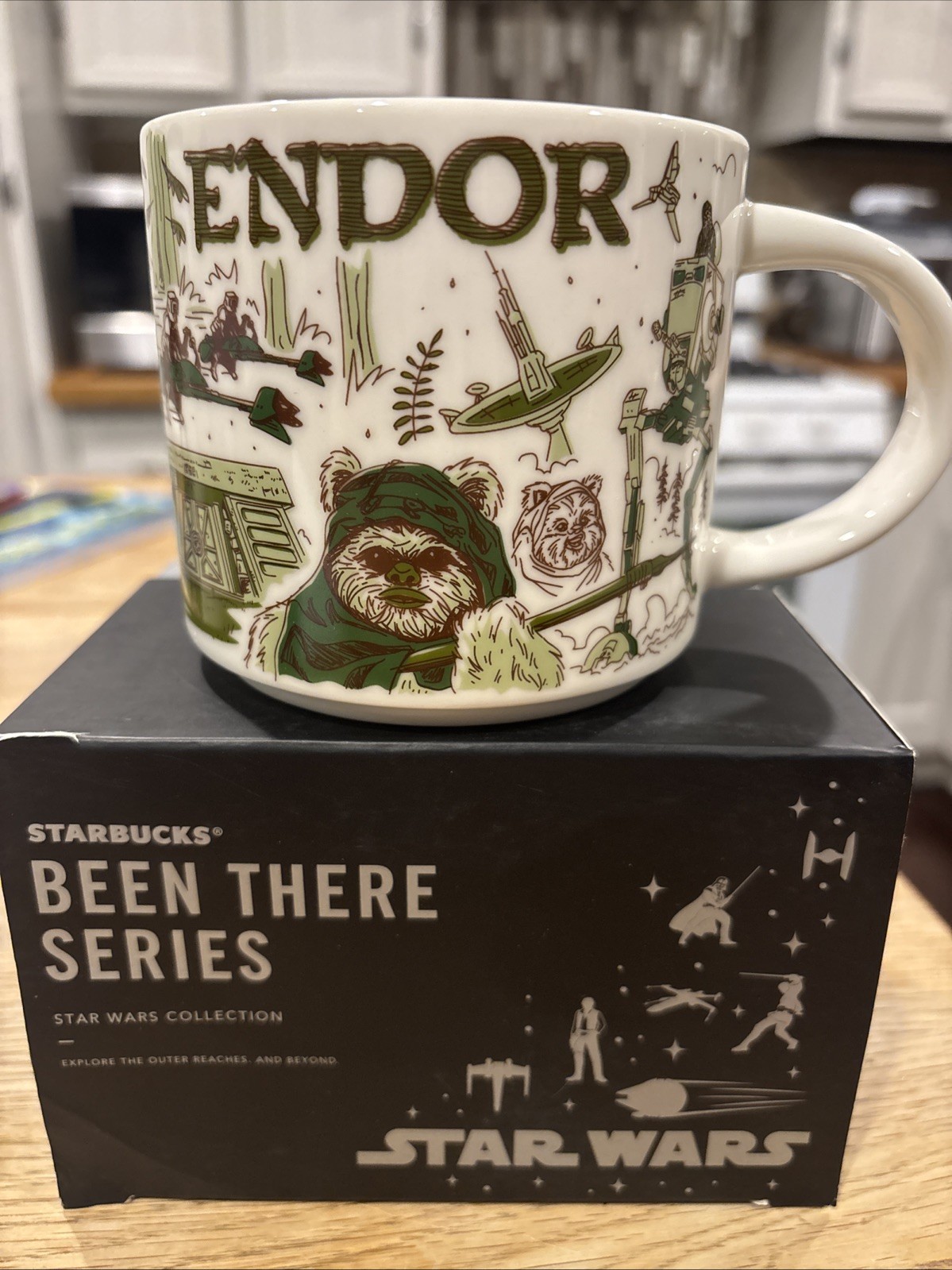 STARBUCKS Been There Series: Endor - Star Wars 2021 Coffee Mug 14oz Retired