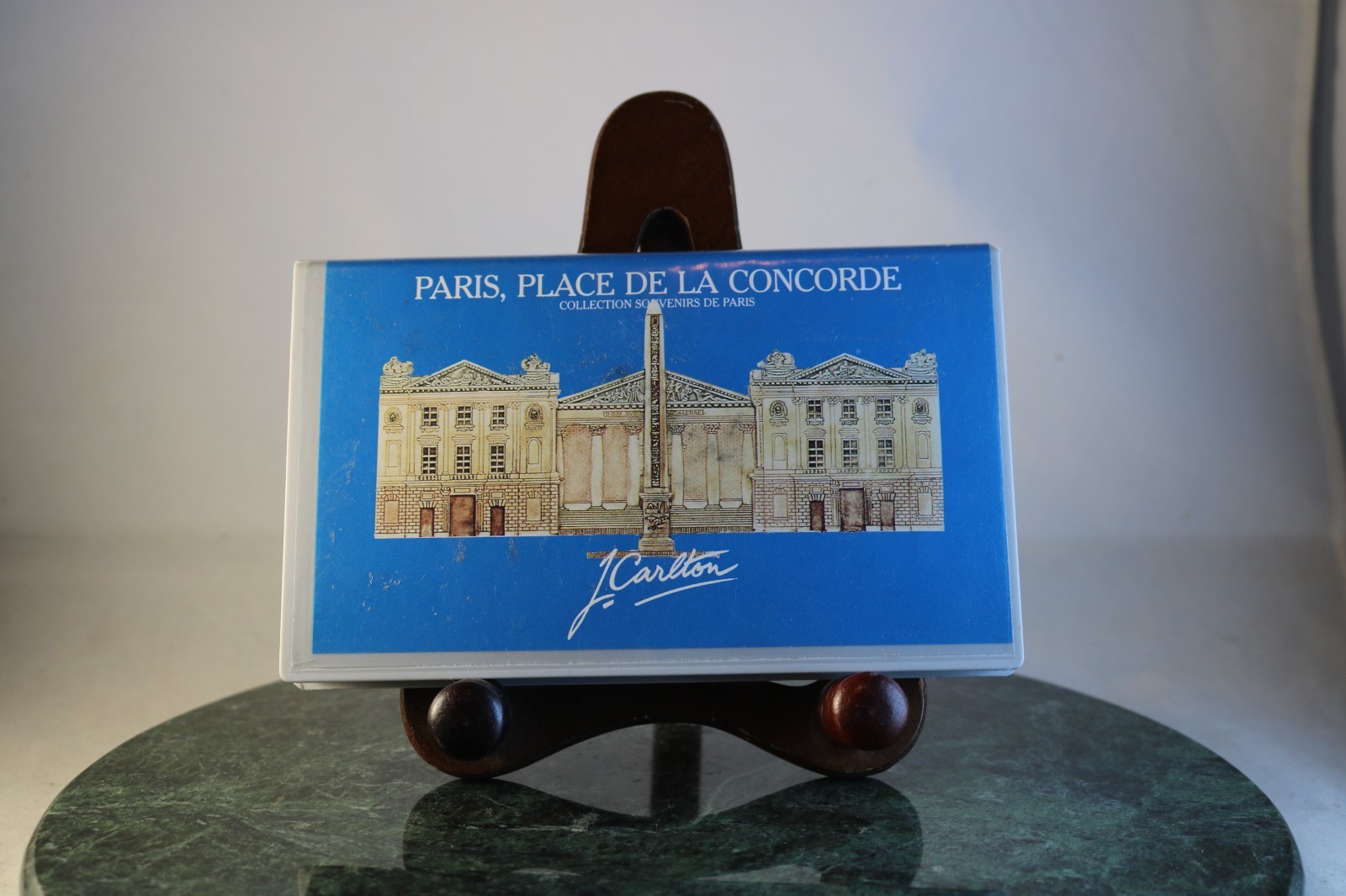J Carlton Dominique Gault Paris Place de la Concorde Miniature Diorama Boxed