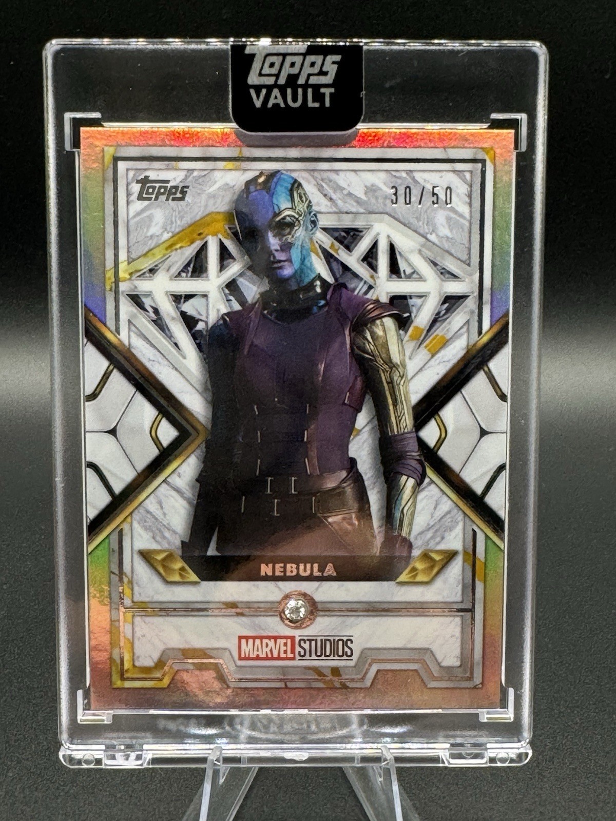2026 Topps Vault Marvel Studios - Nebula Marvel Diamond /50 #MD-39