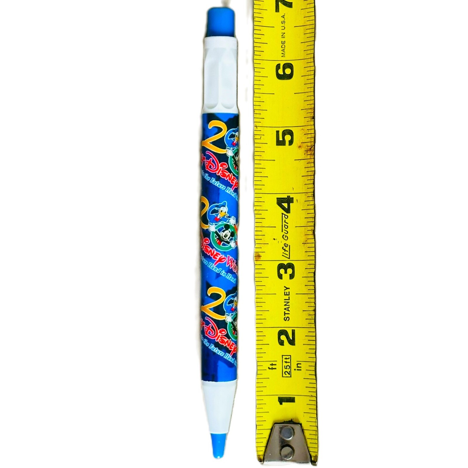 RARE Walt Disney World 2000 Y2k Millenium Commemorative Pen Mickey Mouse Donald