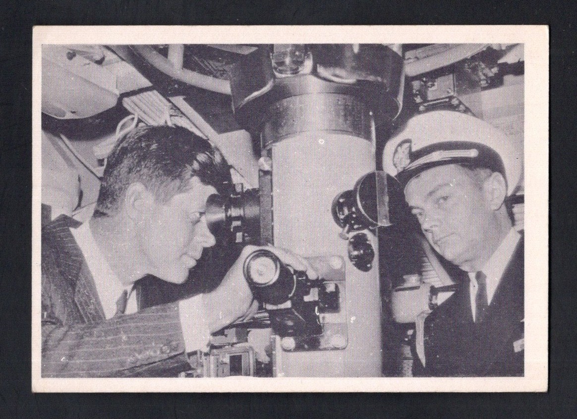 1963 Rosan John F. Kennedy Card #47 Fire One VG-EX+