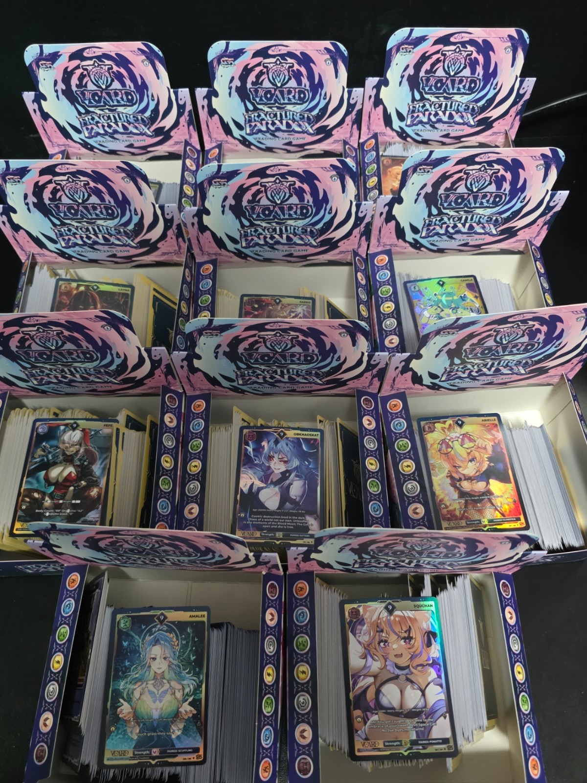 Gamersupps VCard Fractured Paradox 1st Edition Bulk Single Box