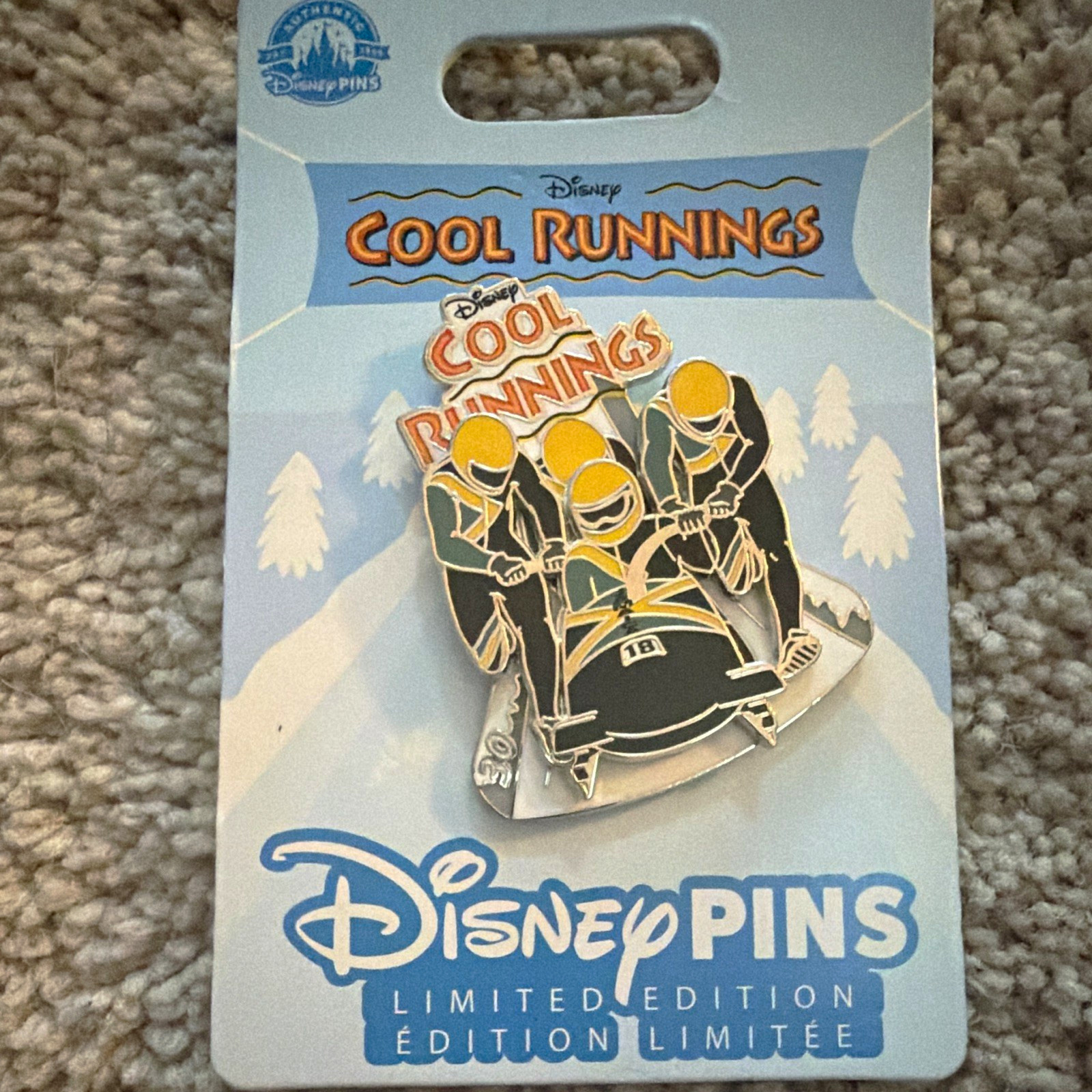 Disney Limited Edition Cool Runnings Bobsled Single Pin Disneyland/DCA 2020