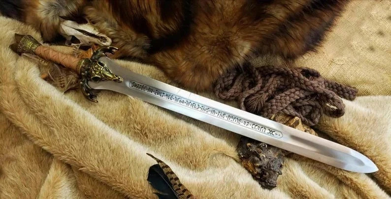 Handmade Conan Swords (Pair) Atlantean & King Replica Blades Best Gift For Him