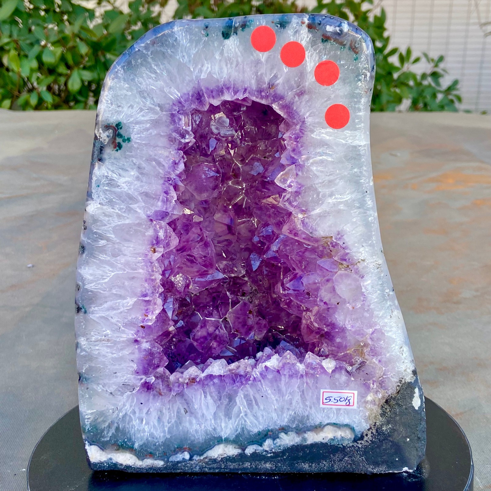 12.12LB Natural Beautiful Amethyst Agate