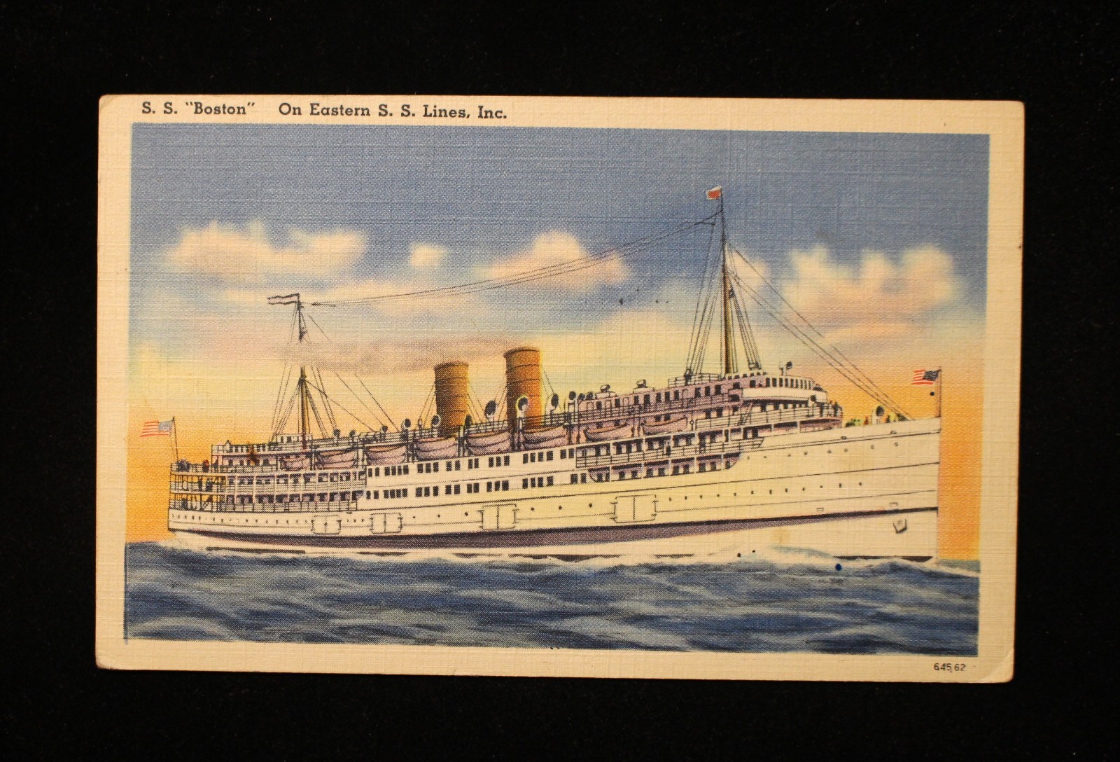 1941 LINEN POSTCARD \