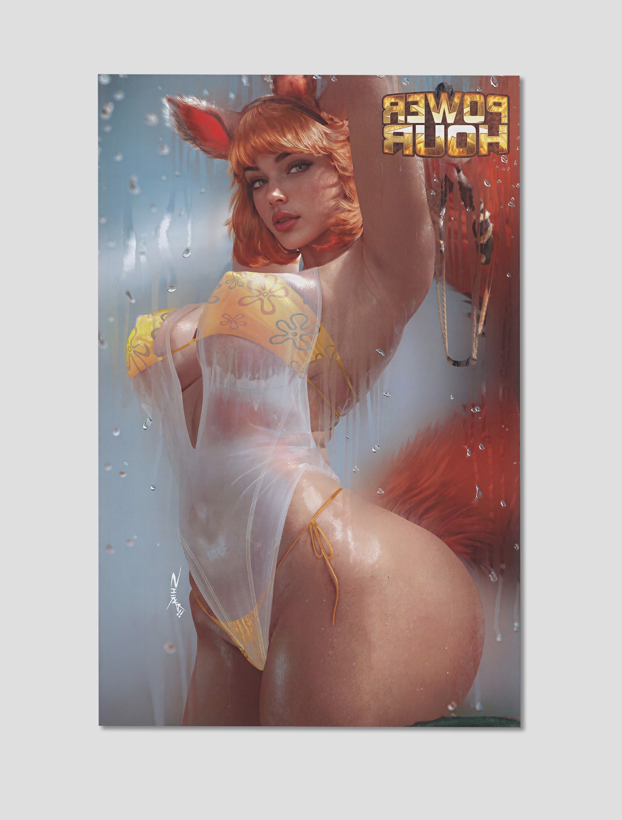 Squirrel Girl Pin Up Giclee Print Poster 11x17 Marvel Rivals Wall Art