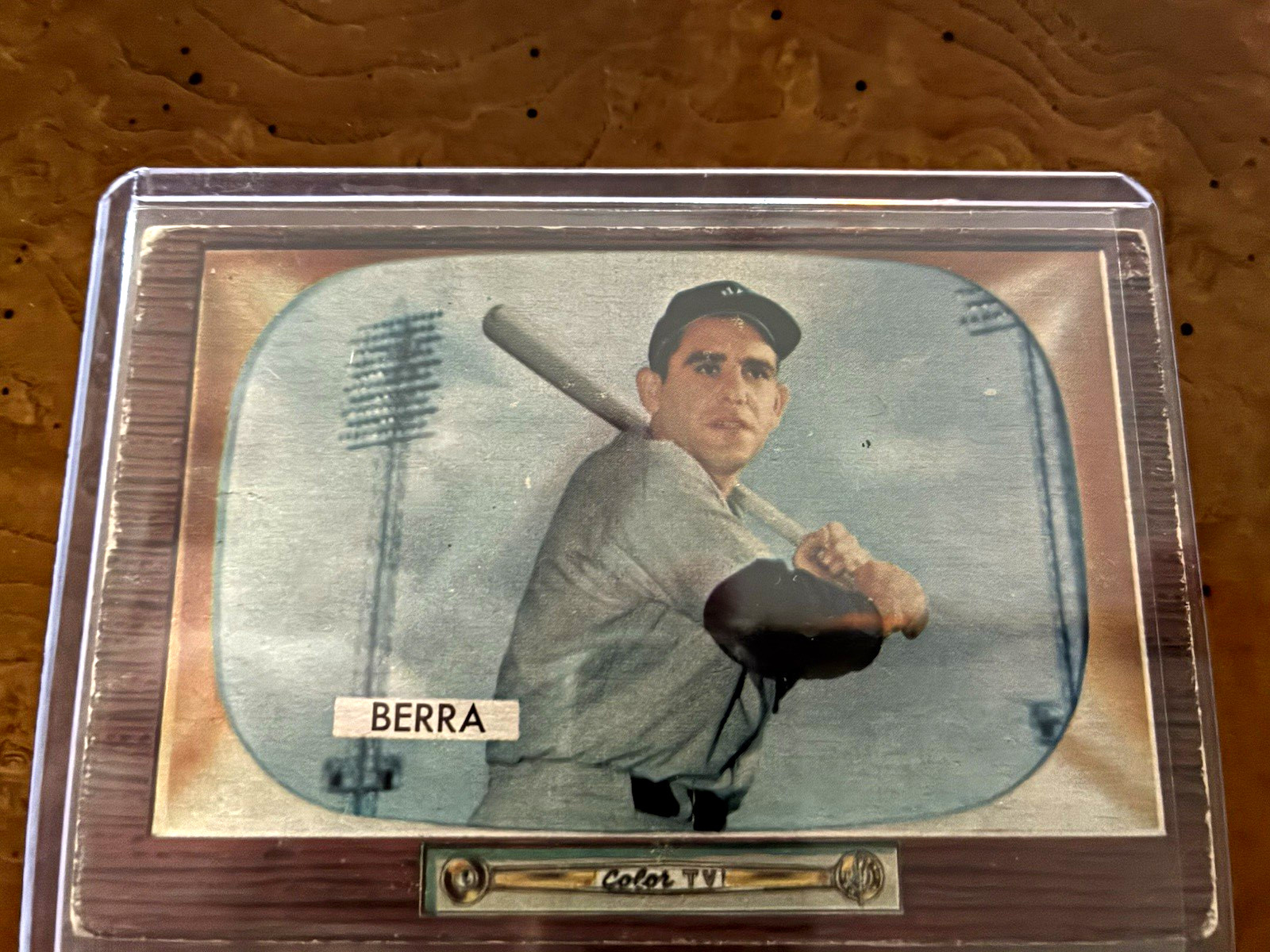Bowman 1955 Bowman #168 Yogi Berra New York Yankees Base Set Card