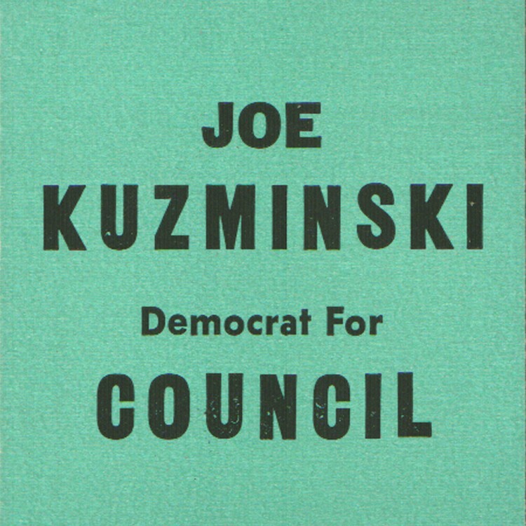 1960s Joseph Joe P Kuzminski City Council Reading Berks County Pennsylvania #5