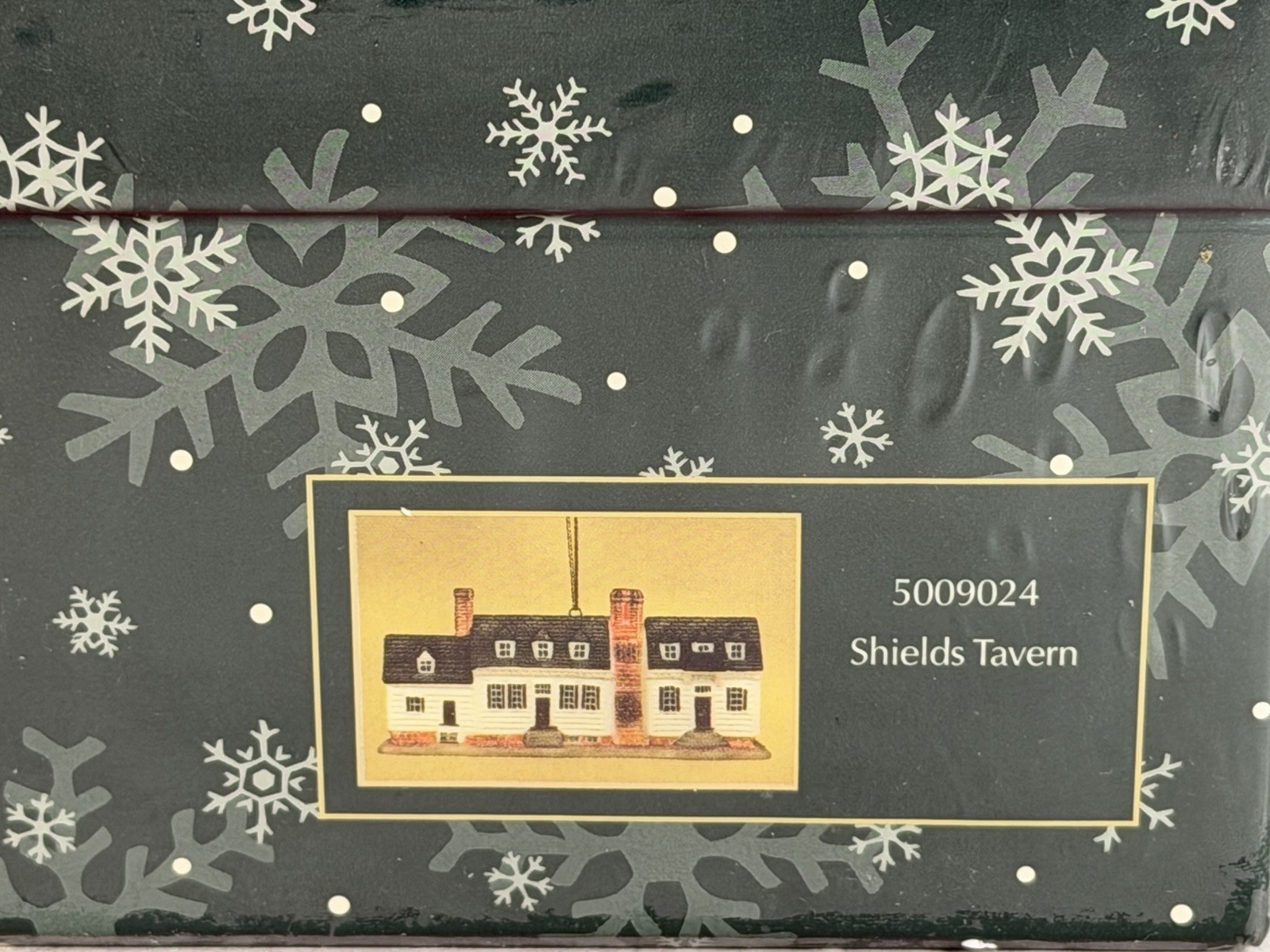 Lang & Wise Williamsburg Shield's Tavern Christmas Ornament 5009024 Sealed