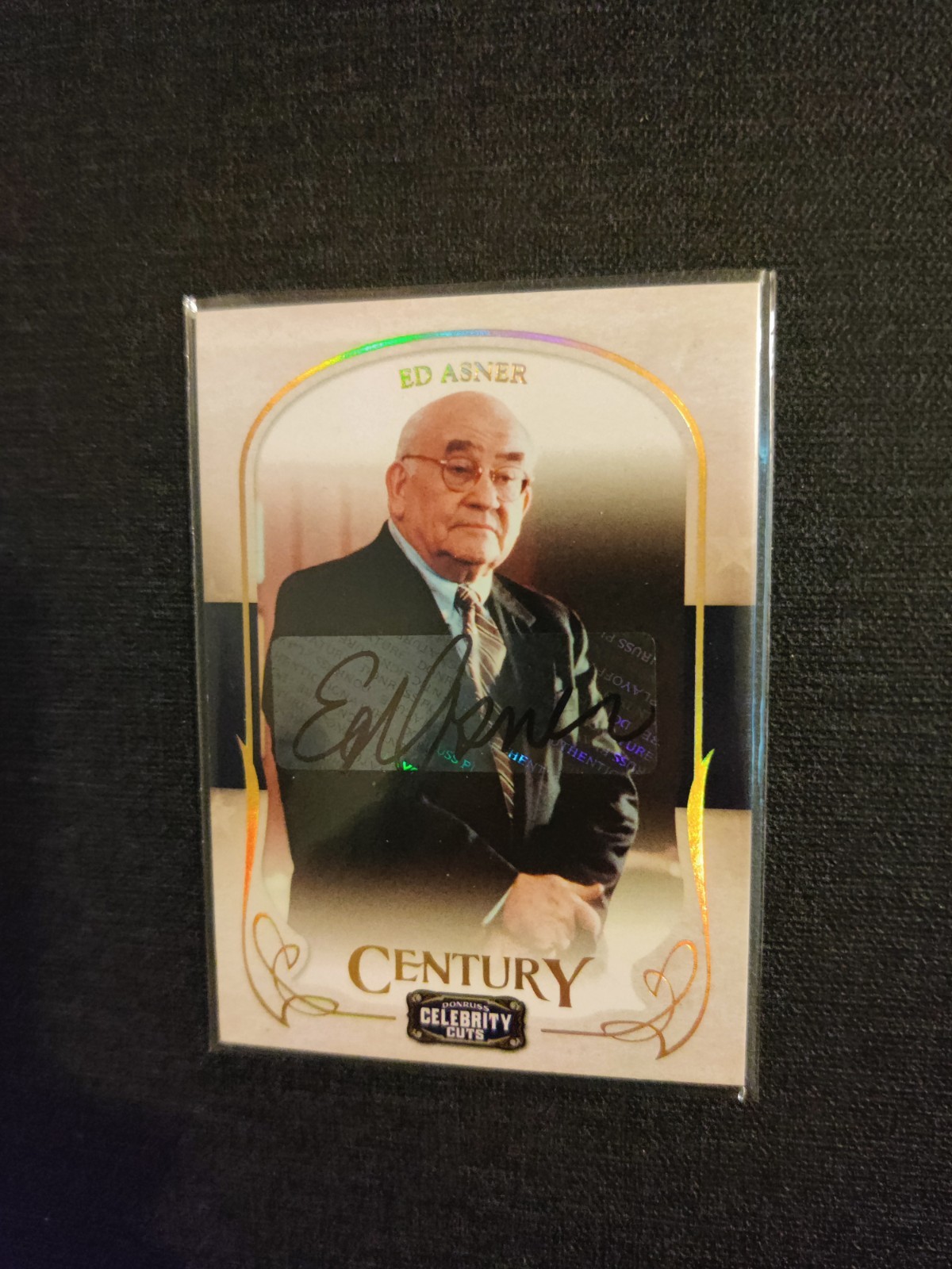 2008 Donruss Americana Ed Asner #27 CUT AUTOGRAPH 041/200 Lou Grant Up