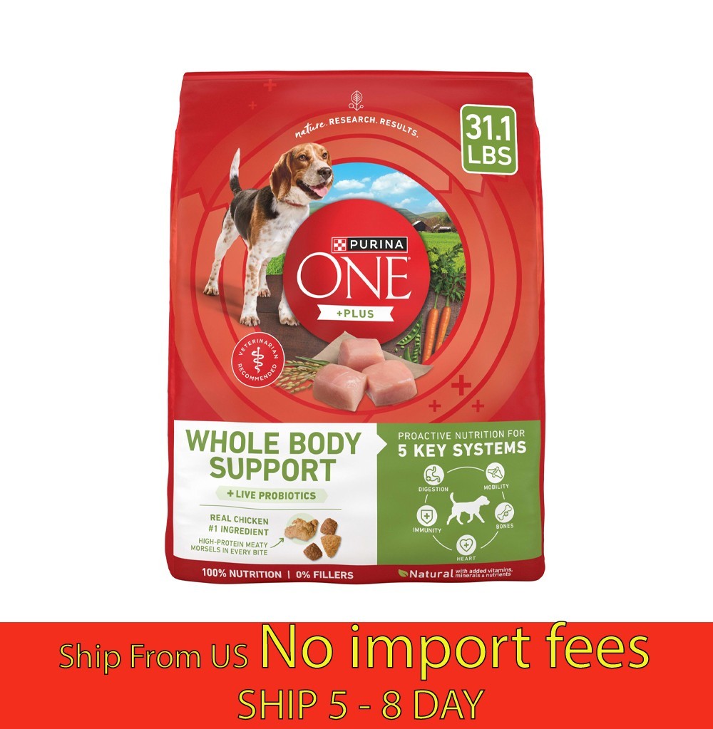 Purina ONE Plus Whole Body Support Dog Food Chicken 31.1lb...(wa)