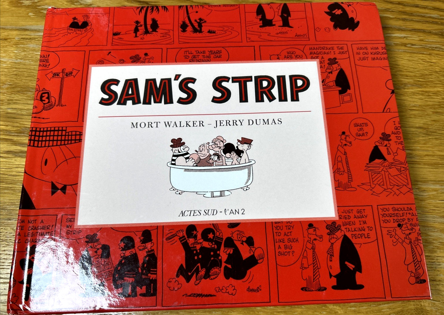 Sam's Strip: The Comic About Comics Fantagraphics collection Mort Walker French