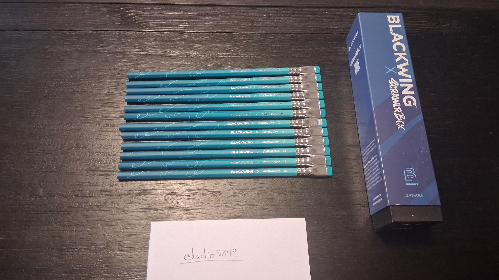 Blackwing Pencils: Blackwing X Scrawlr Box
